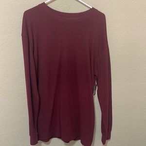Maroon sweater